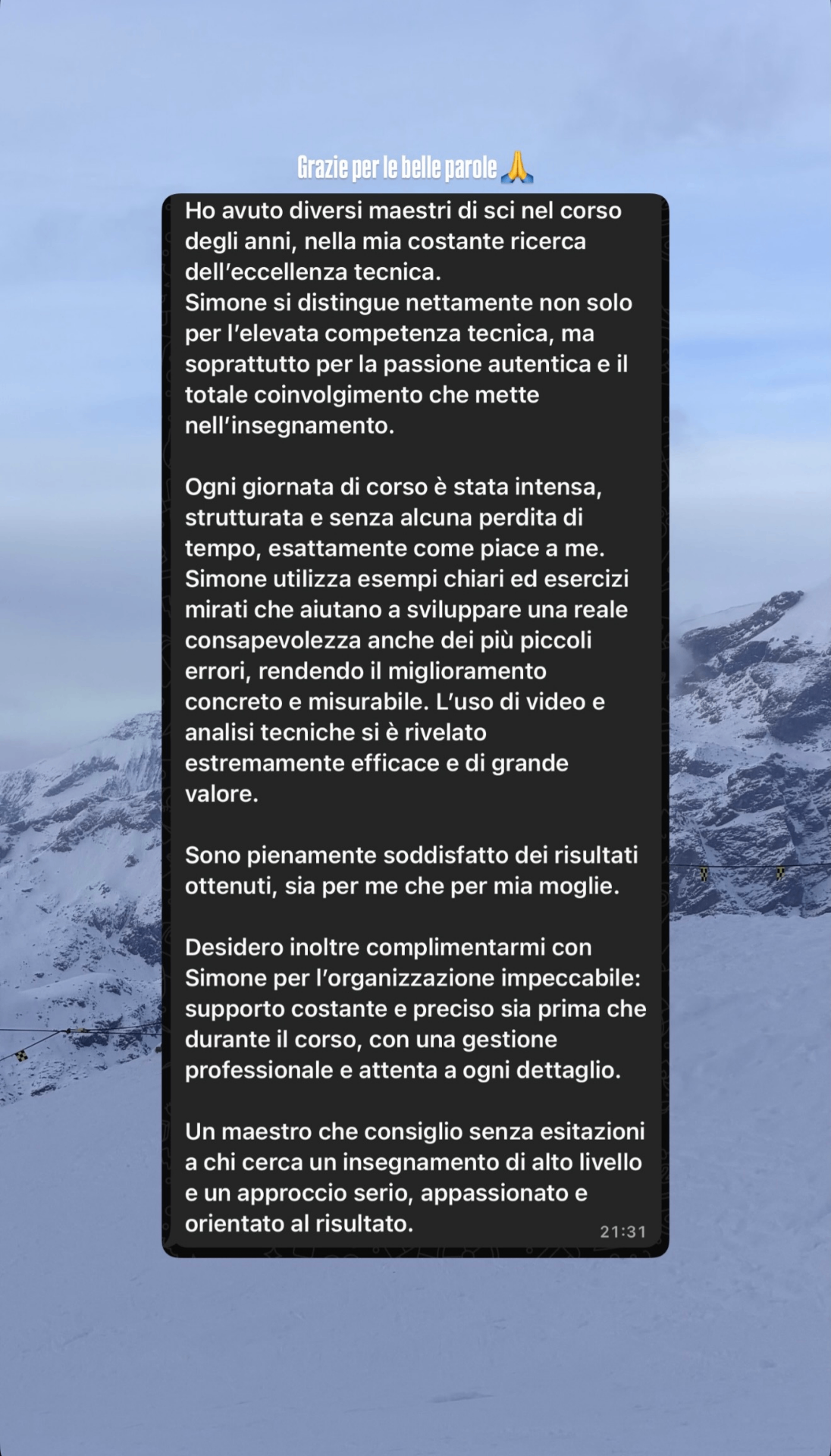 Eccellenza tecnica e passione autentica